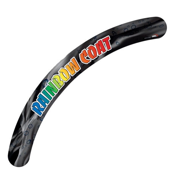 Rainbow coat sign